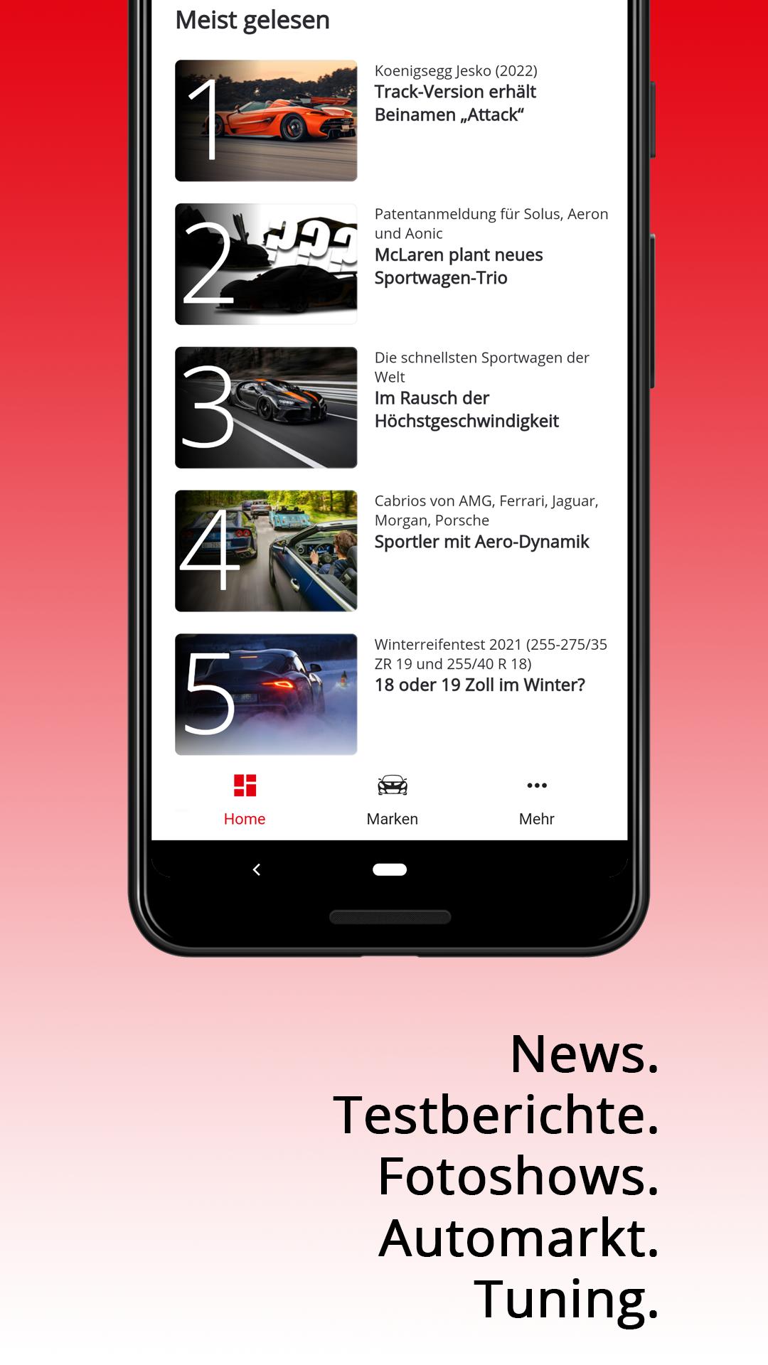 SPORT AUTO News