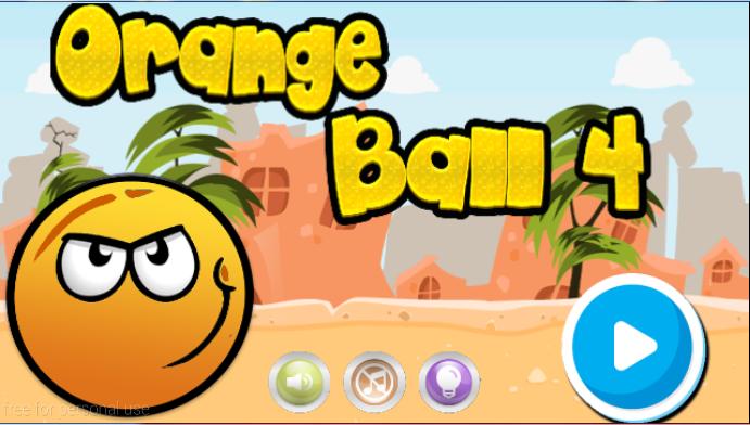 Orange Ball 4