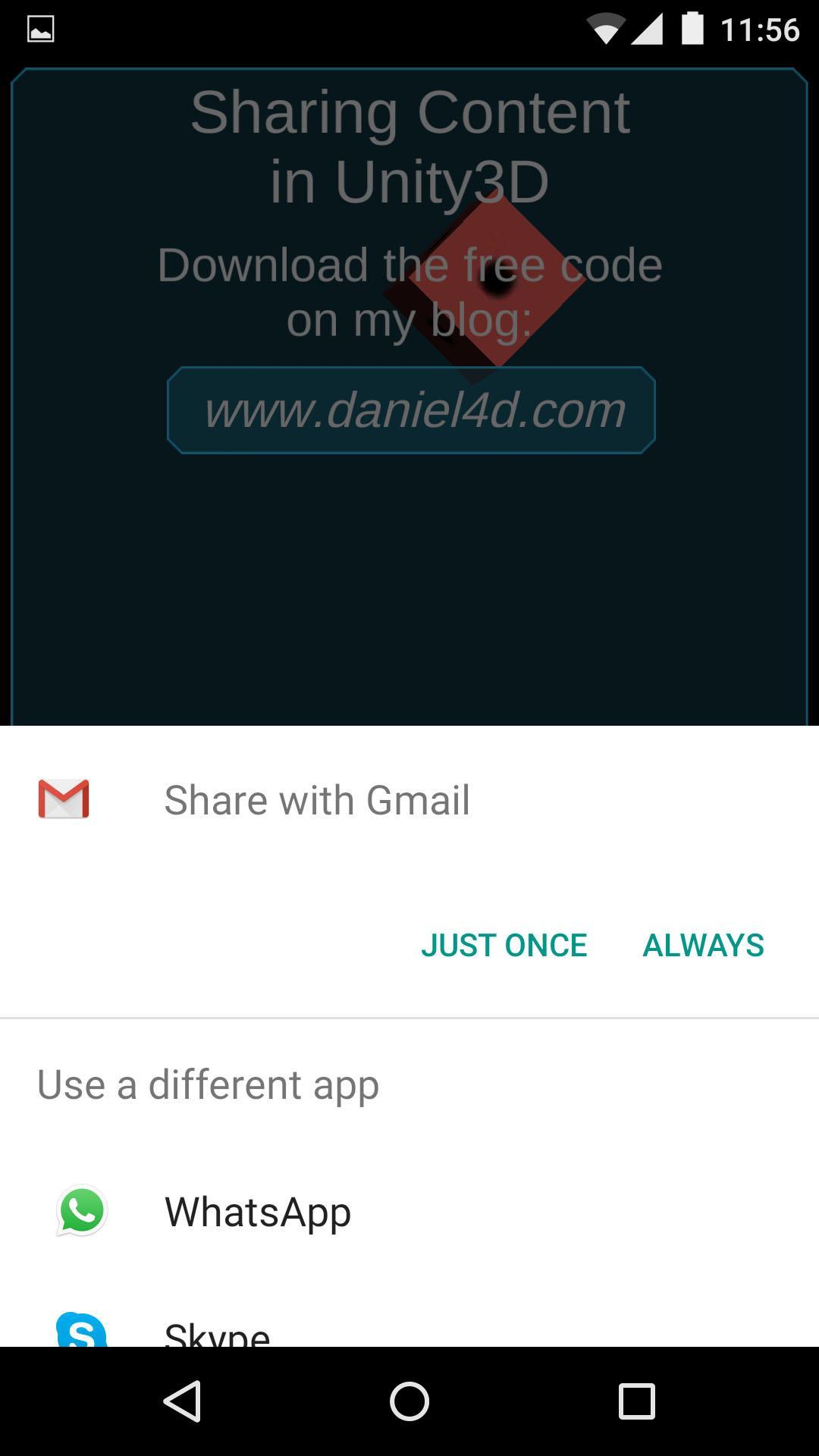 Sharing Content