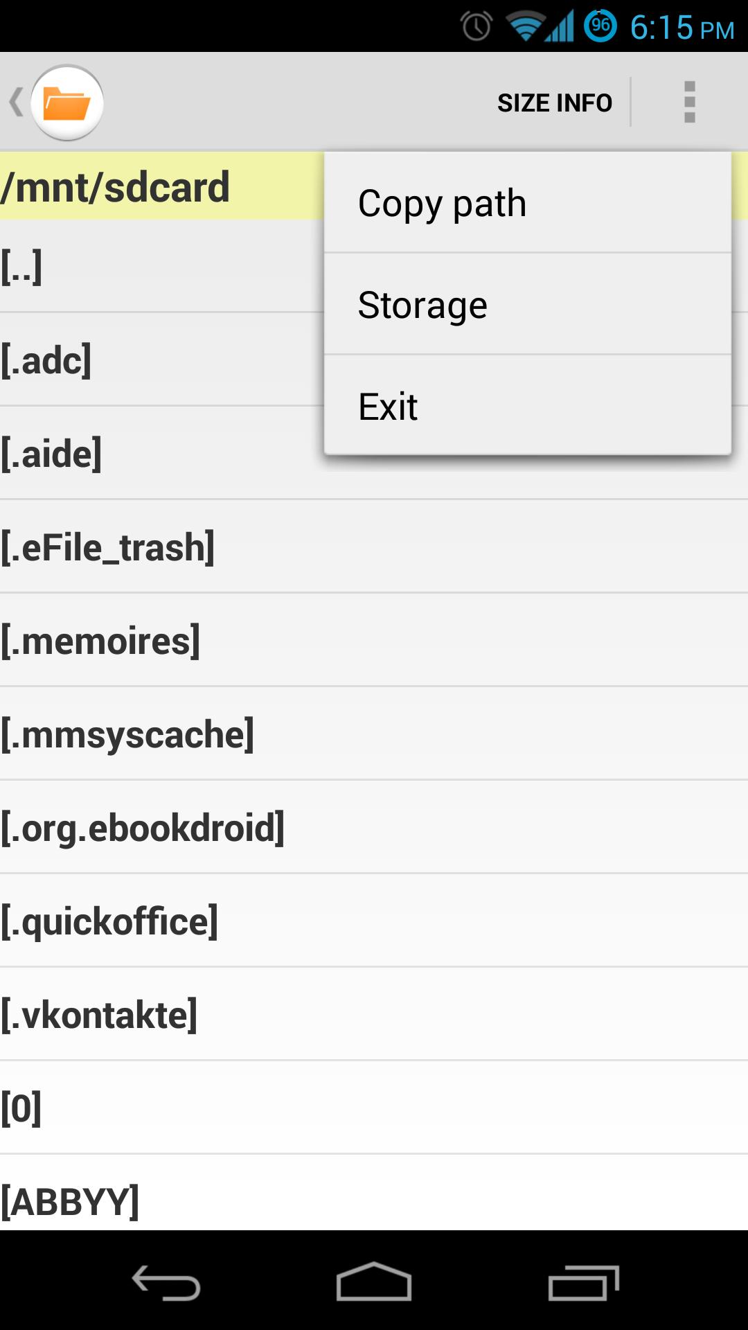 Folder Size