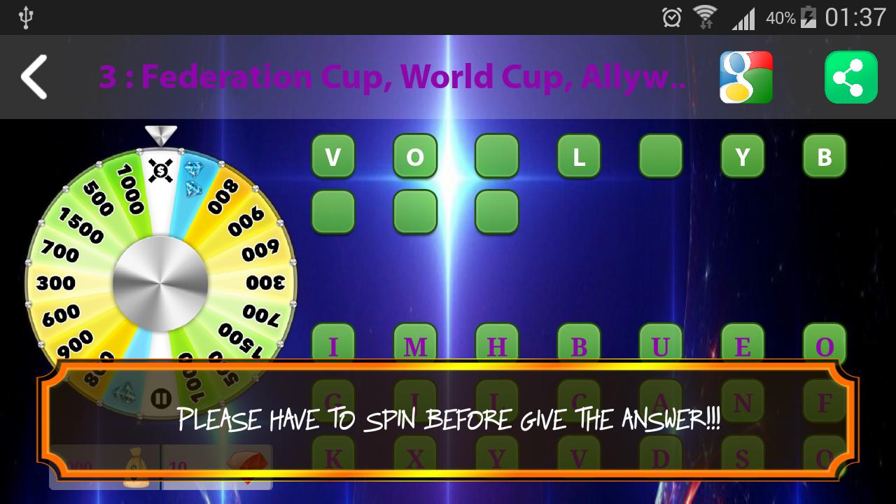 Wheel of luck
