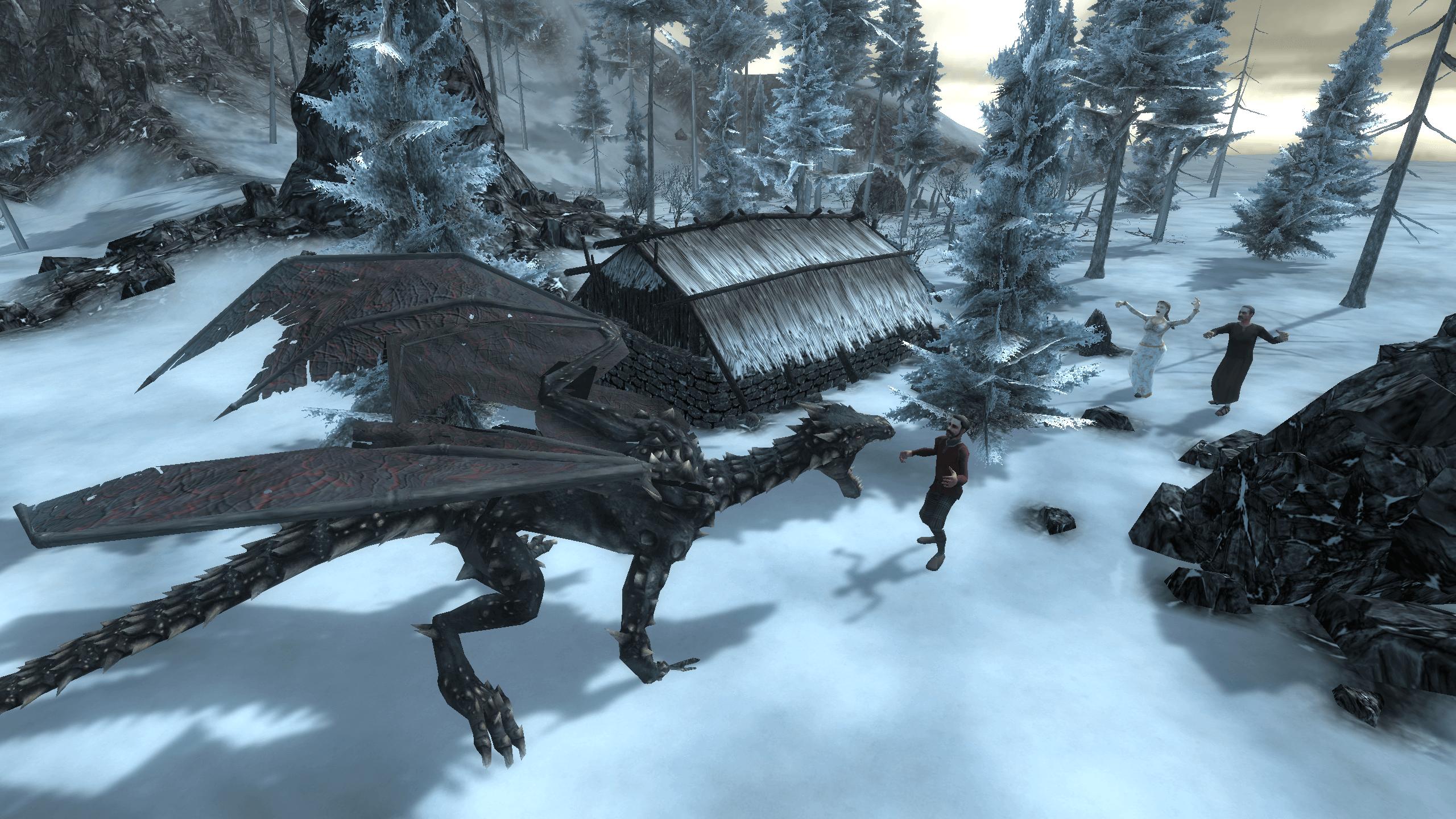 Mountain Dragon Simulation 3D