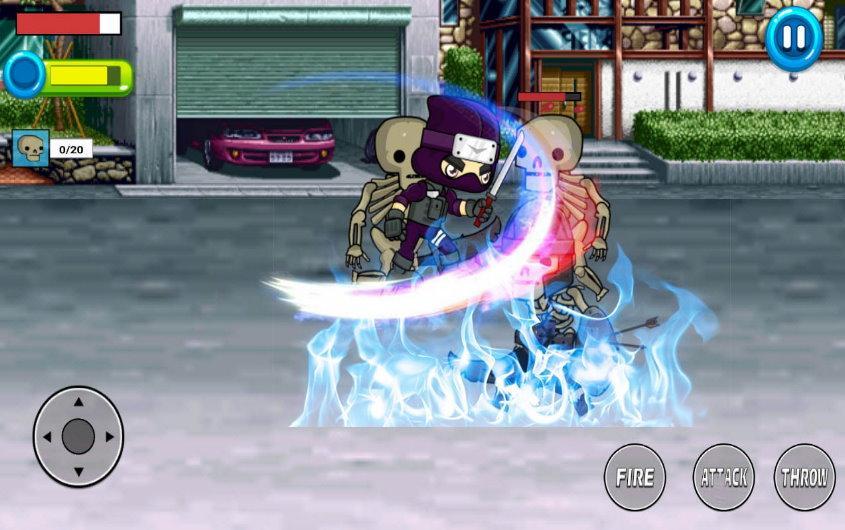Ninja  Fighting games