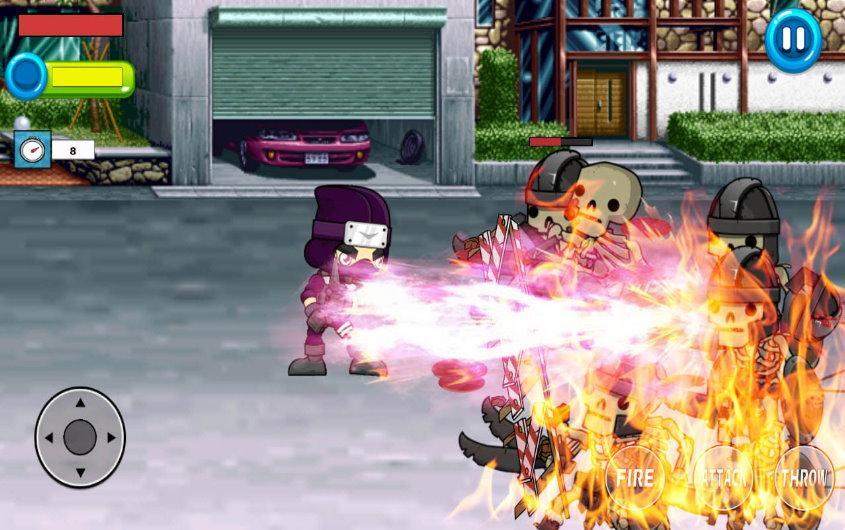 Ninja  Fighting games