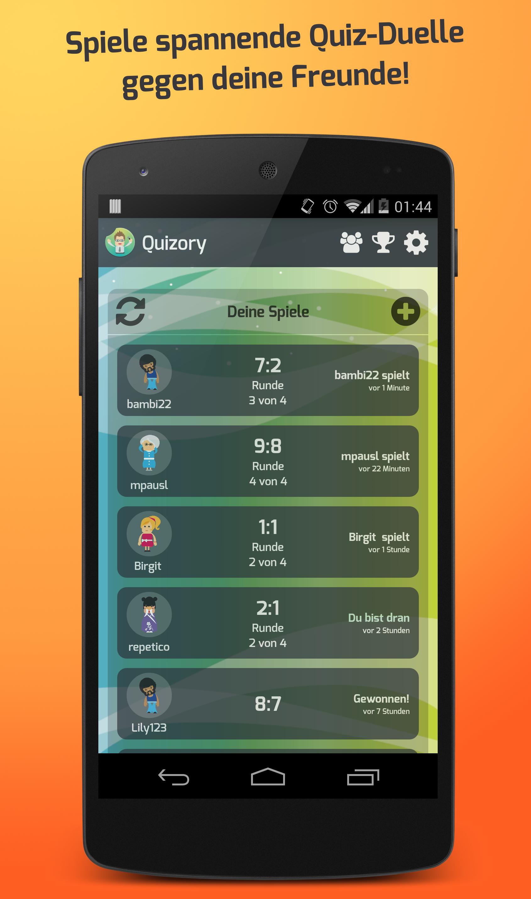 Quizory - Das Quiz-Duell