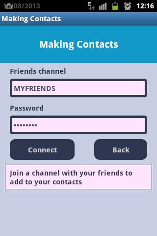 Making Contacts