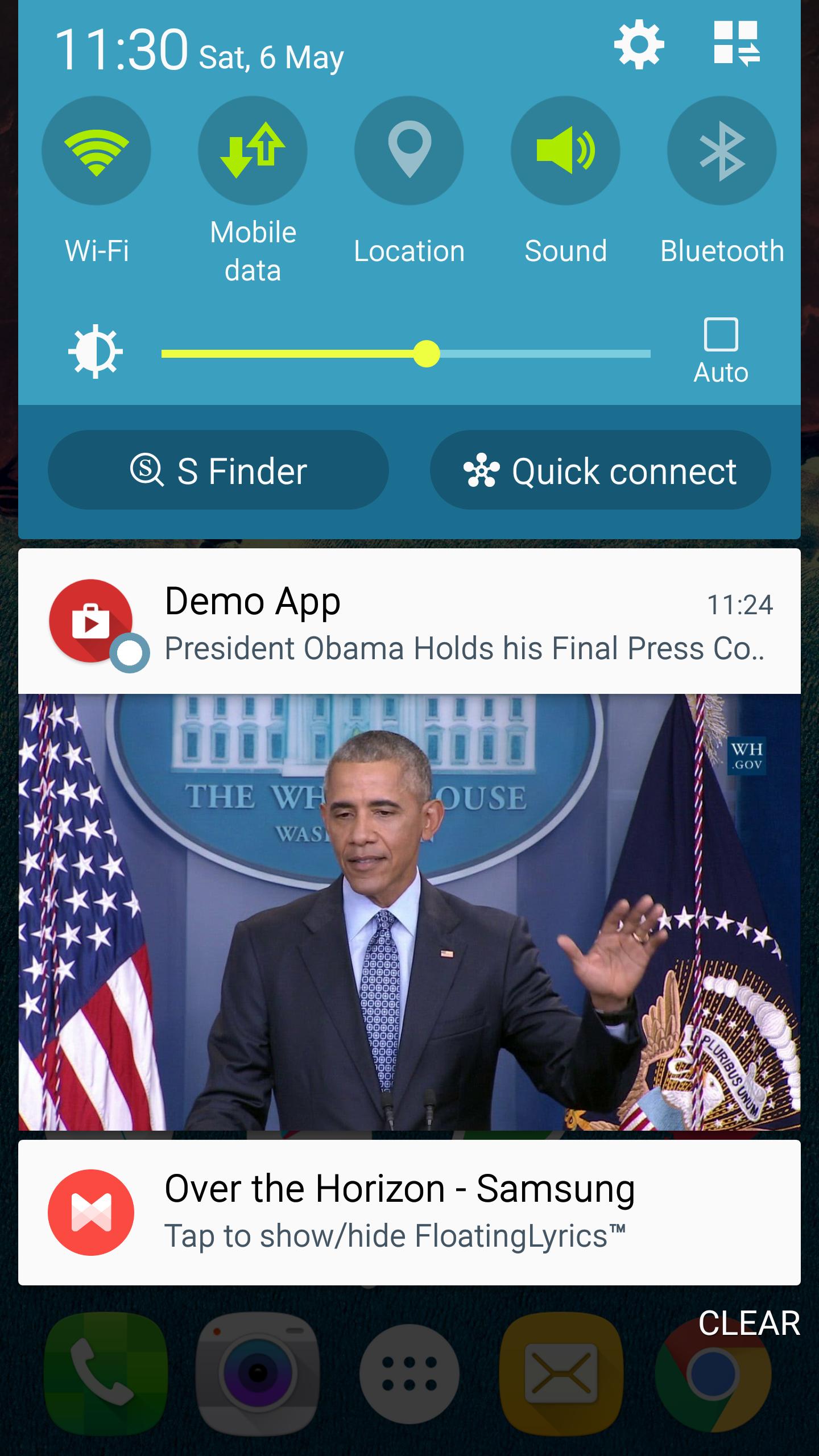 Roboto Demo App