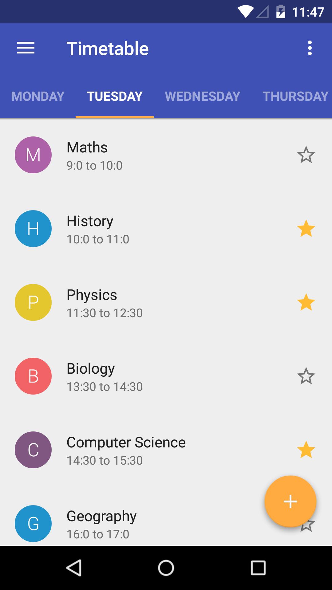 Attendance Journal