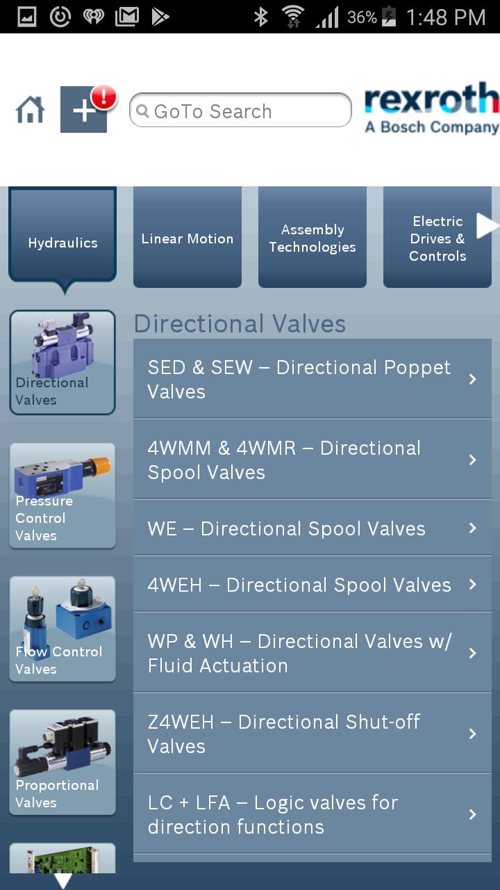GoTO Products by Bosch Rexroth