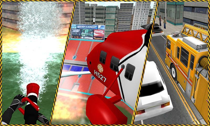 Fire Driver Truck City Rescue