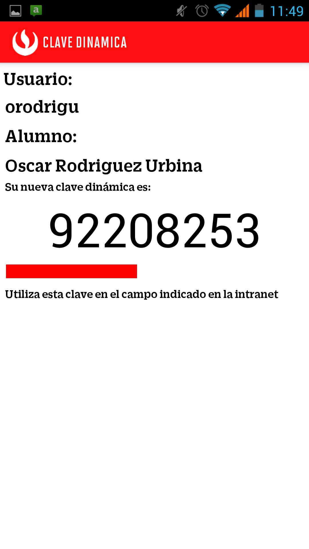 Clave UPC