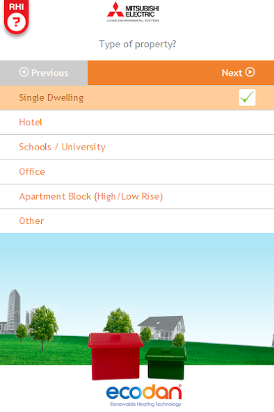 Ecodan Selection Tool