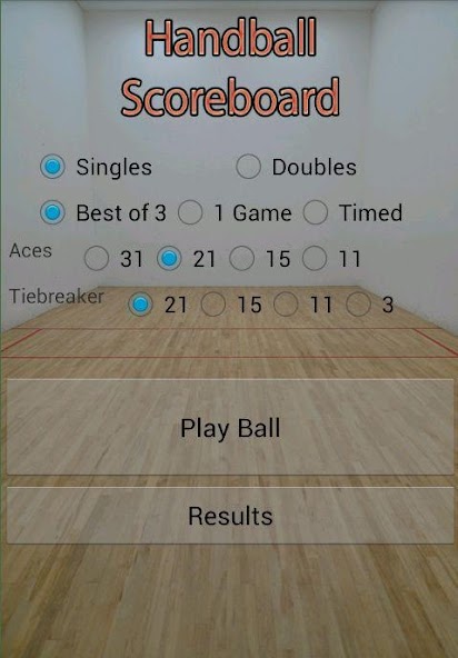 Handball Scoreboard