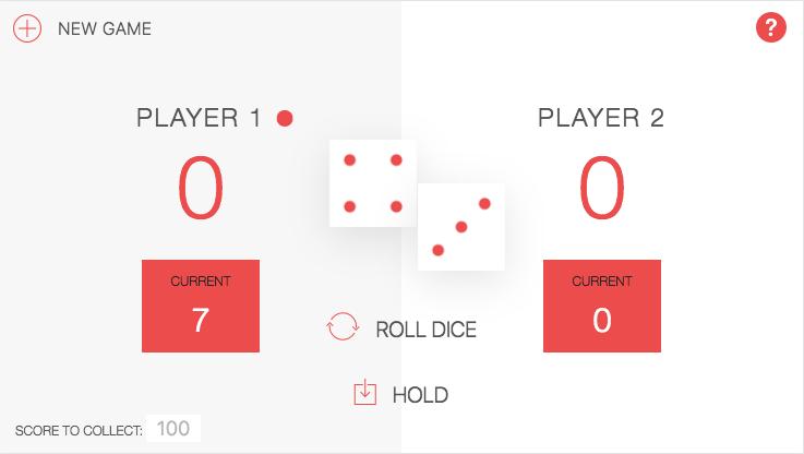 Pig Dice Game