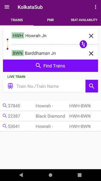 Kolkata Suburban Trains