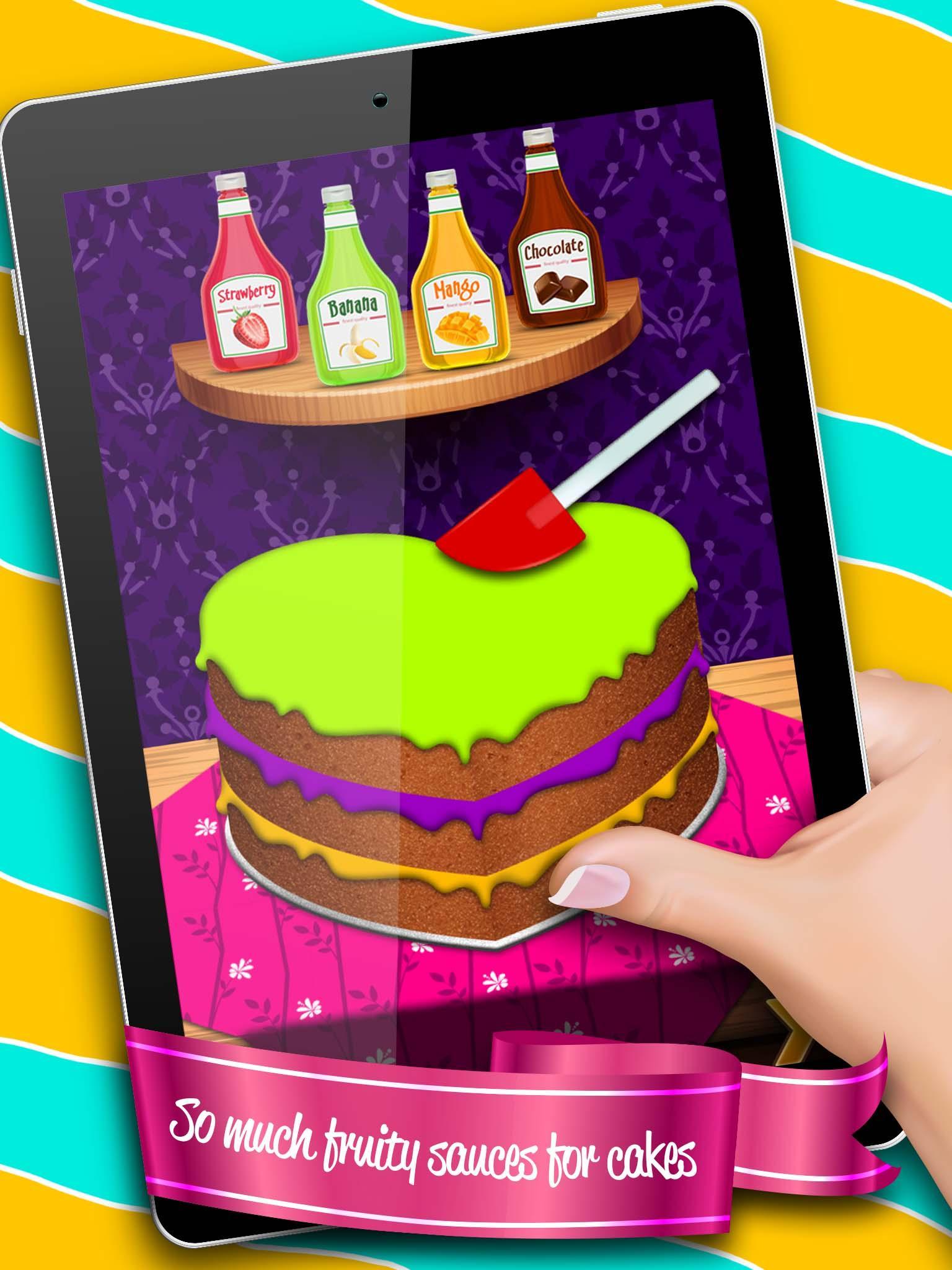 Cake Maker with Crush Candy
