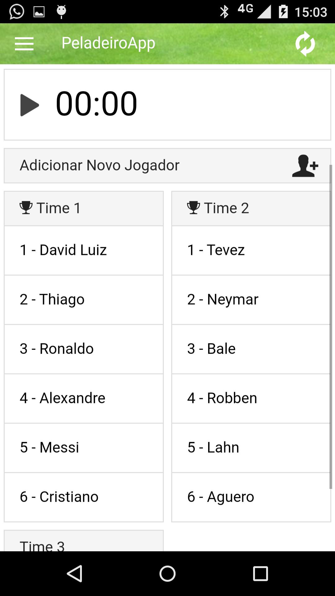 Peladeiro App