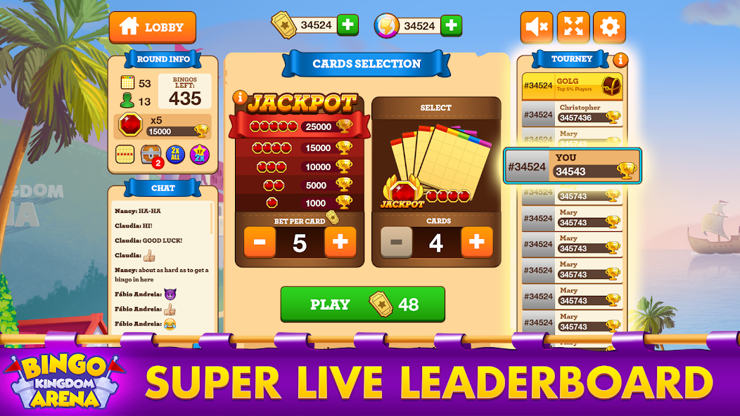 Bingo Kingdom Arena-Tournament
