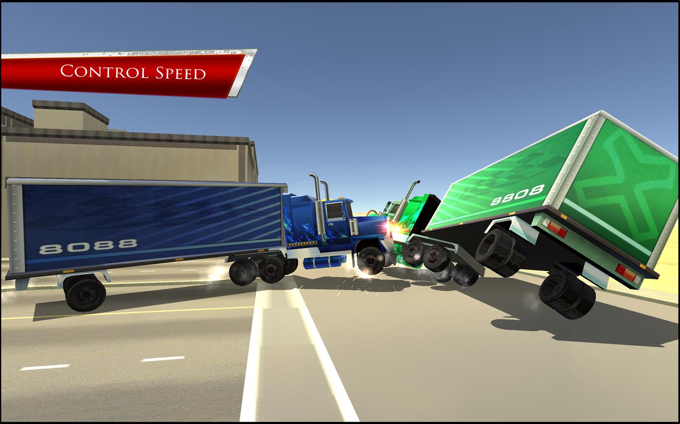 Driving in Truck