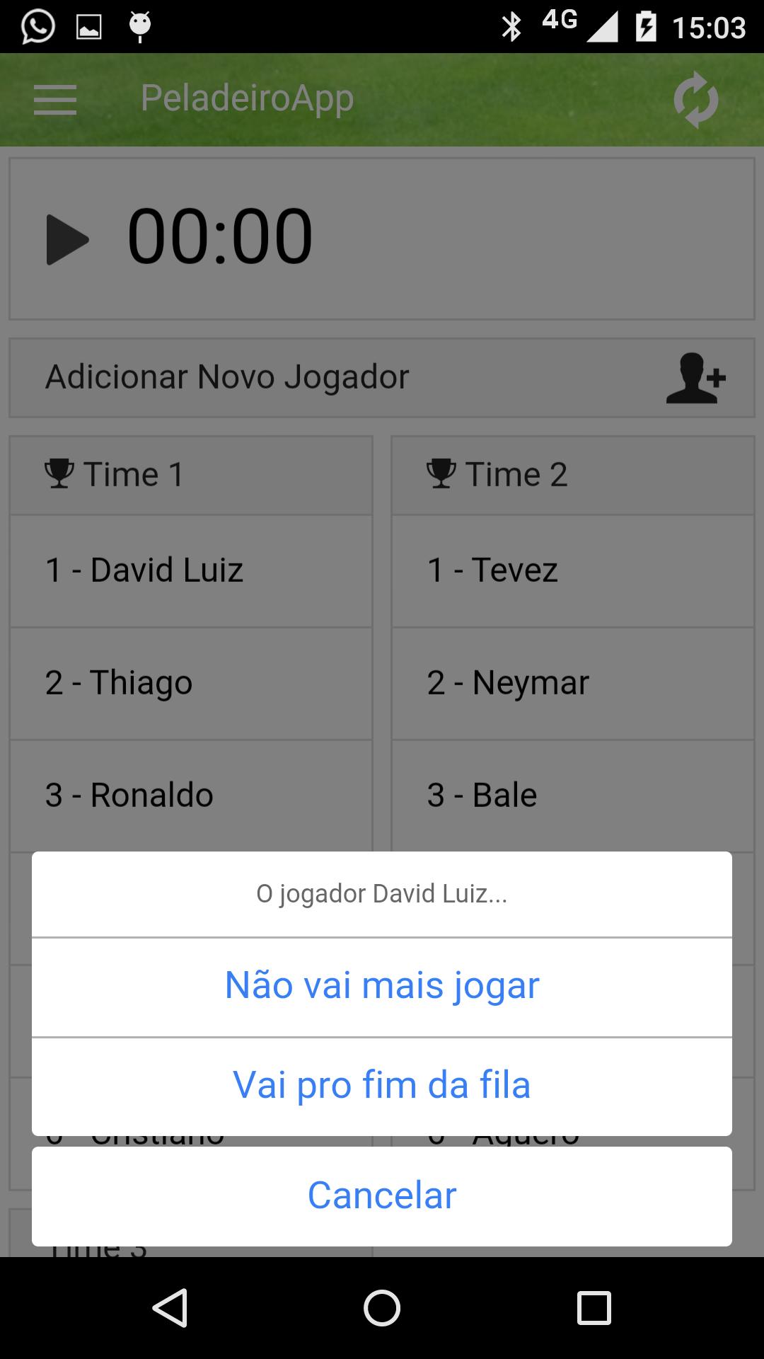 Peladeiro App