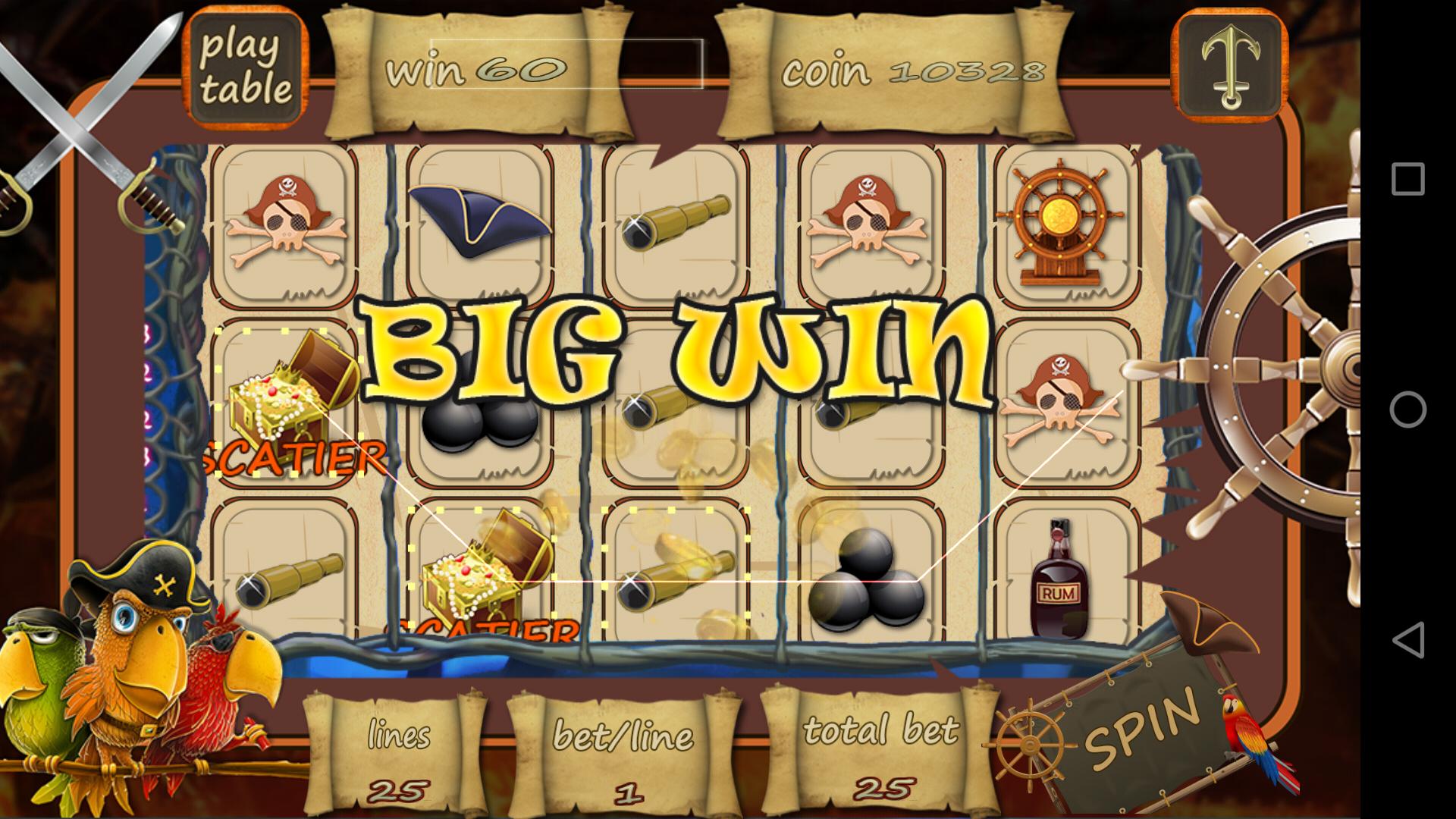 Slots game machines