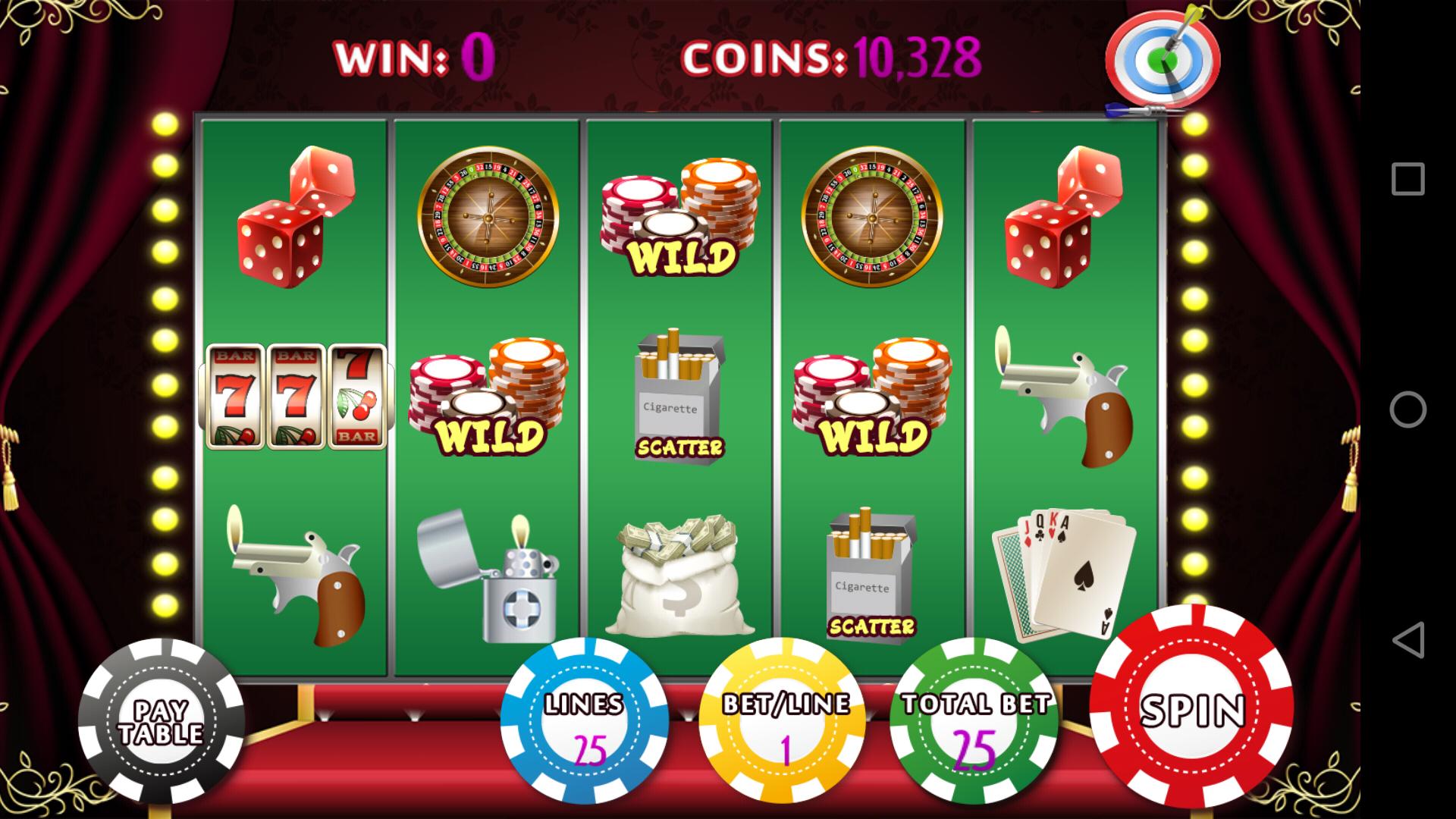 Slots game machines