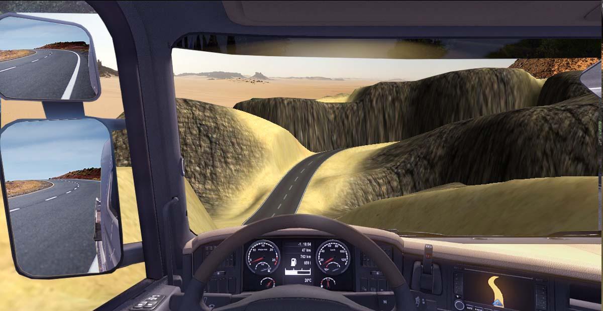 Cargo Truck Drive Hill Turbo