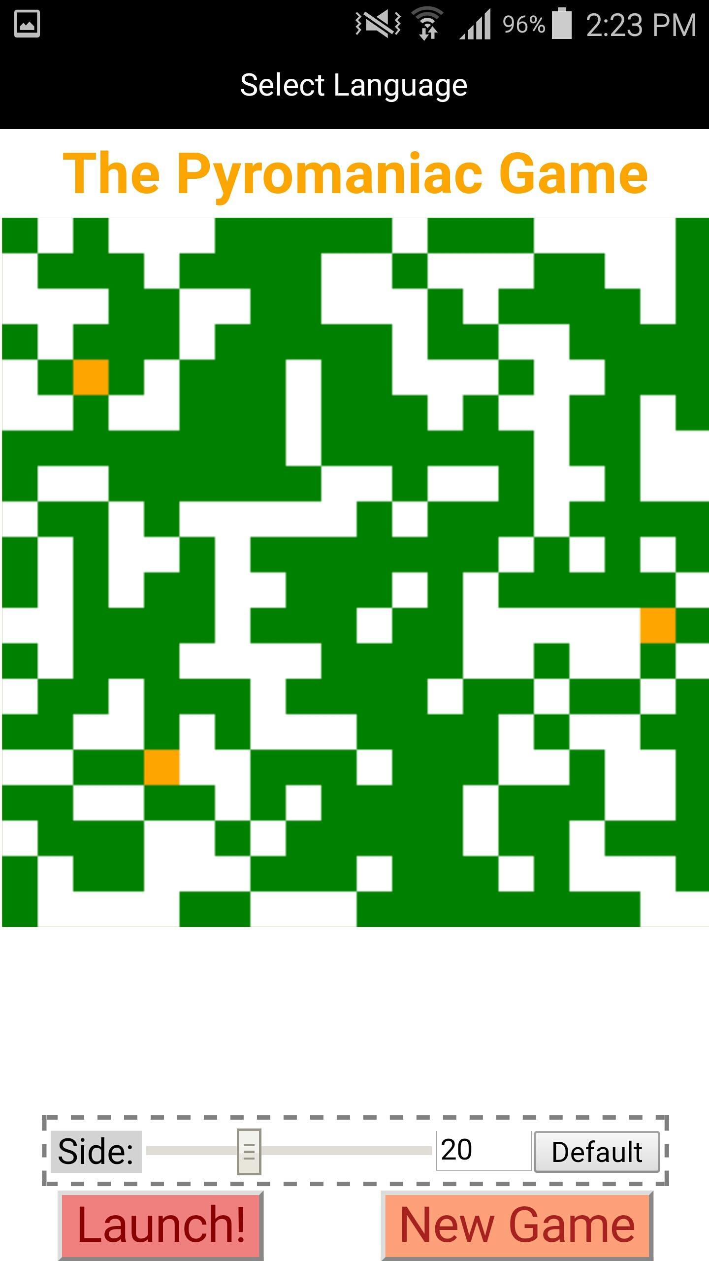 The Pyromaniac Game
