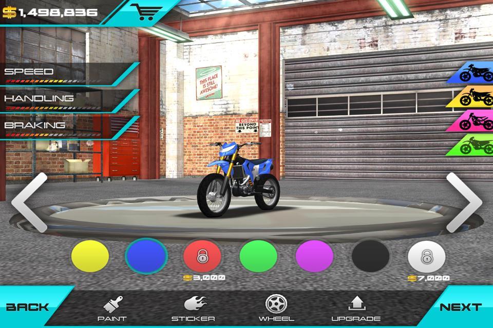 First Person Motocross Racing