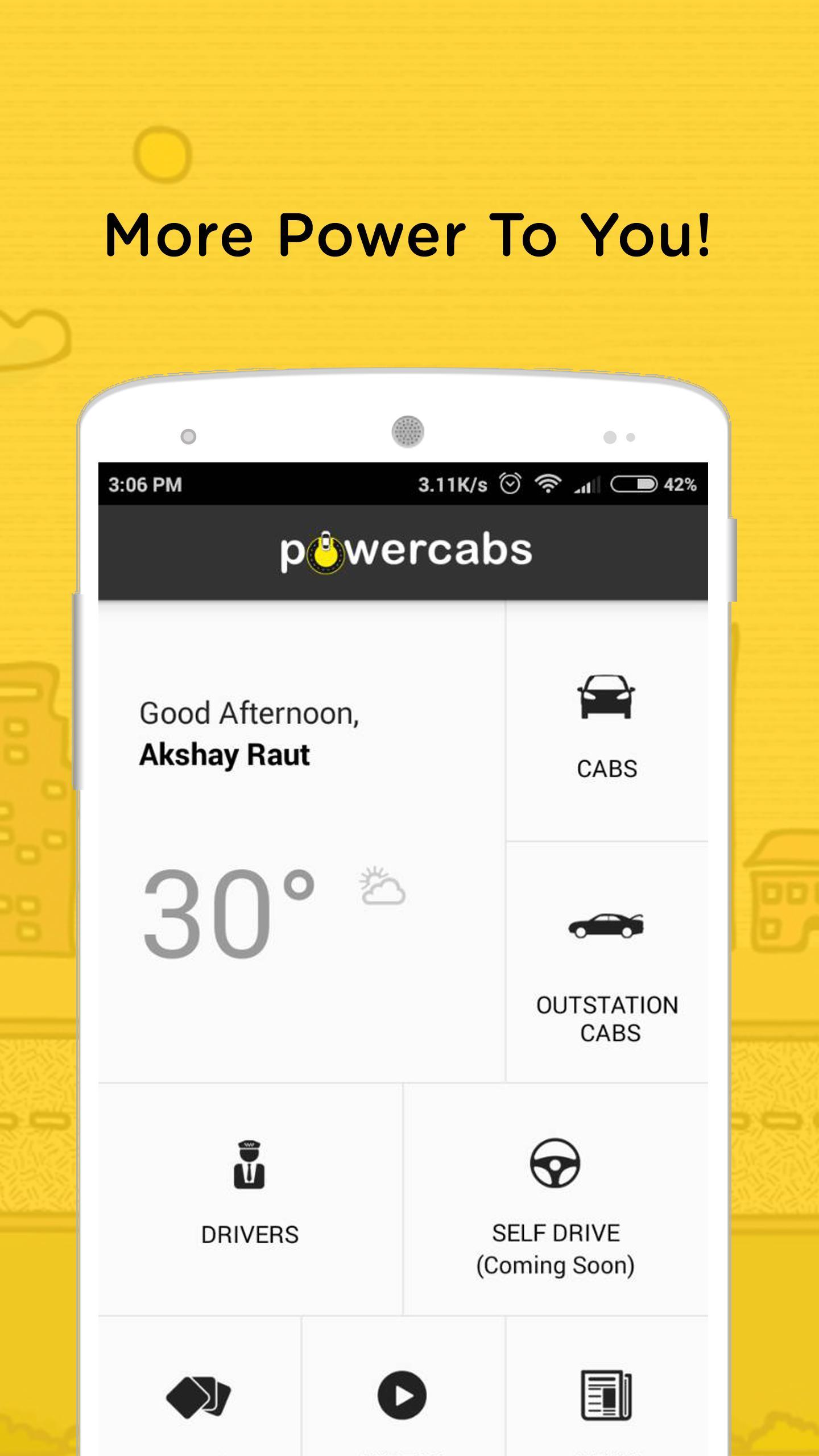 Book Ola Or Easy Cabs, Self Drive & DriveU Drivers