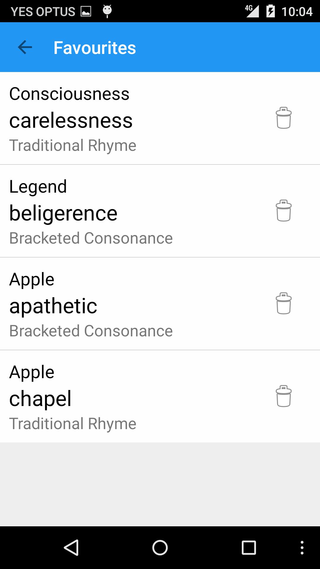 Pocket Rhyme
