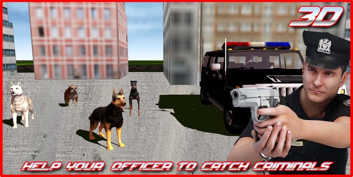 Police Dog Vs Thief