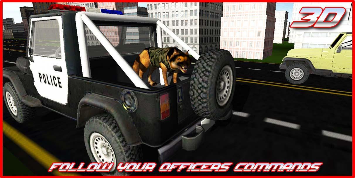 Police Dog Vs Thief