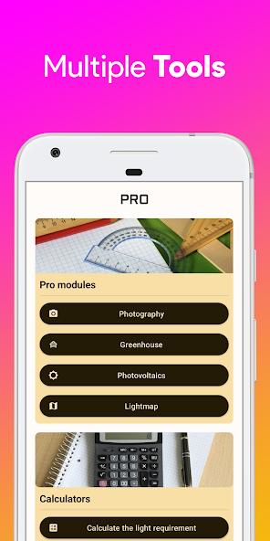 Lux Light Meter Photometer PRO