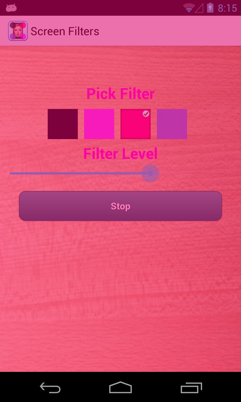 Screen Filters