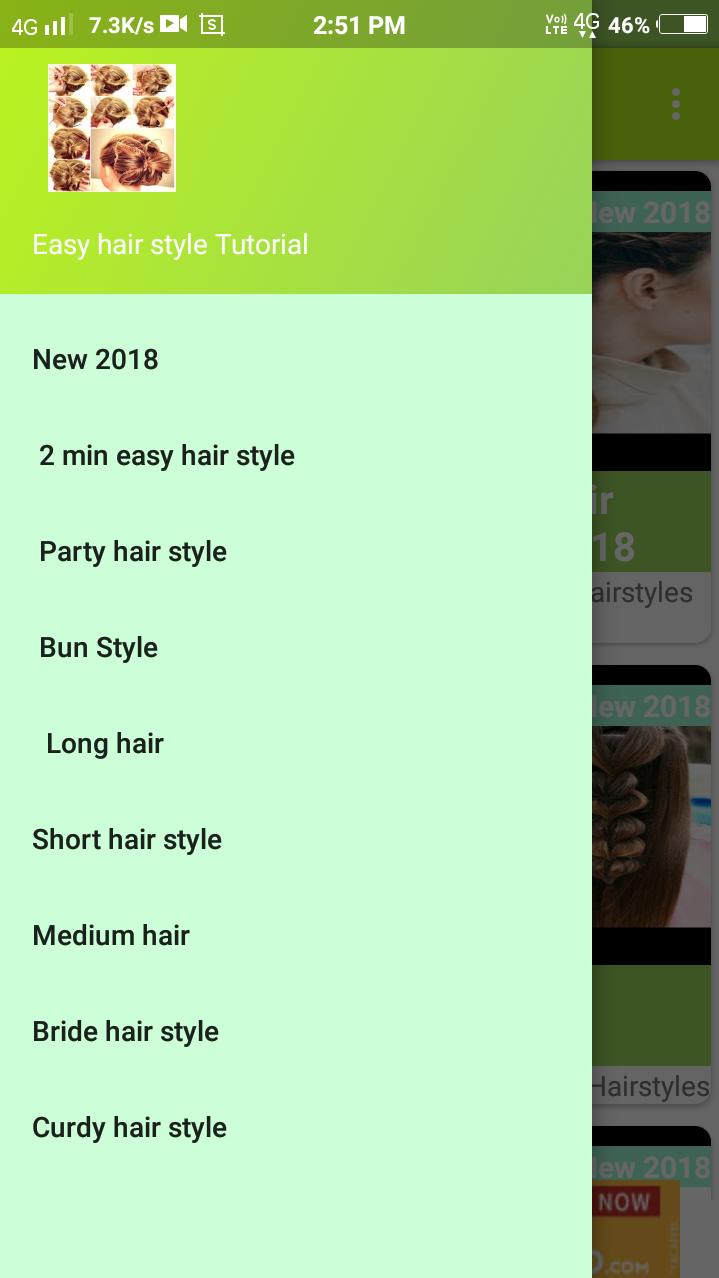 Girls hair style video 2018