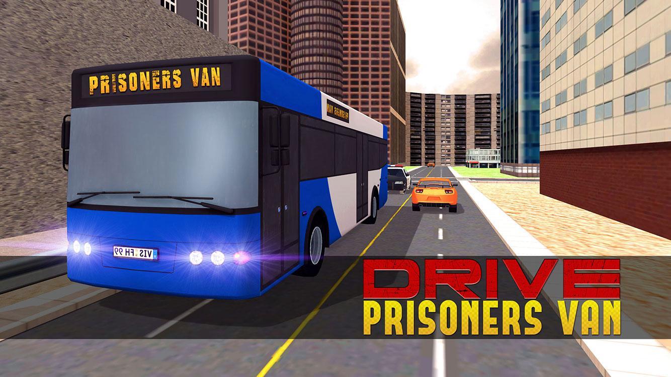 Jail Criminals Transport Plane - Police Plane Game