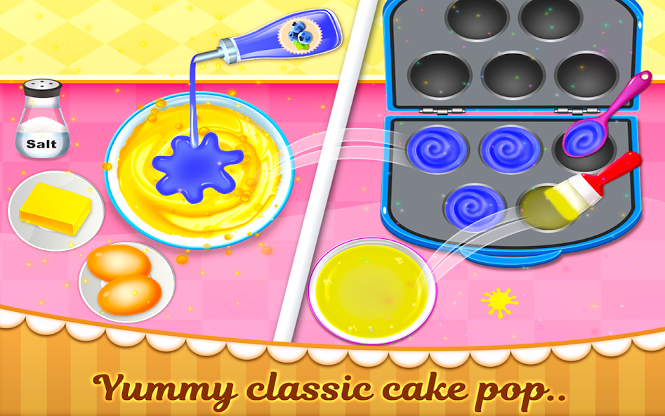 Rainbow Cake Pop Maker