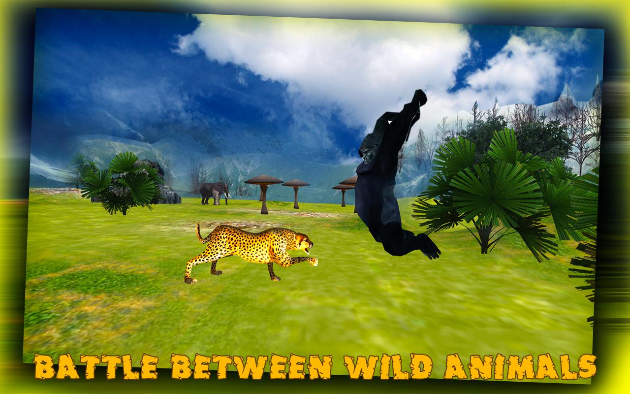 Wild Jungle Gorilla Simulator