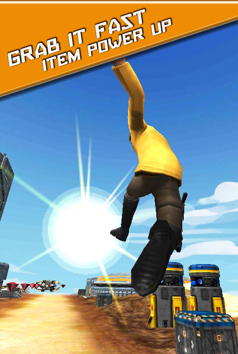 3D Galaxy Man Run
