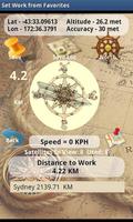 GPS Location & Message center
