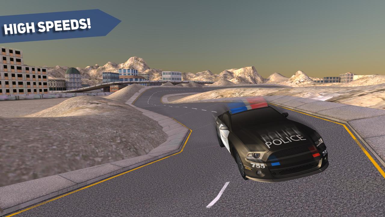 Police Car Driving