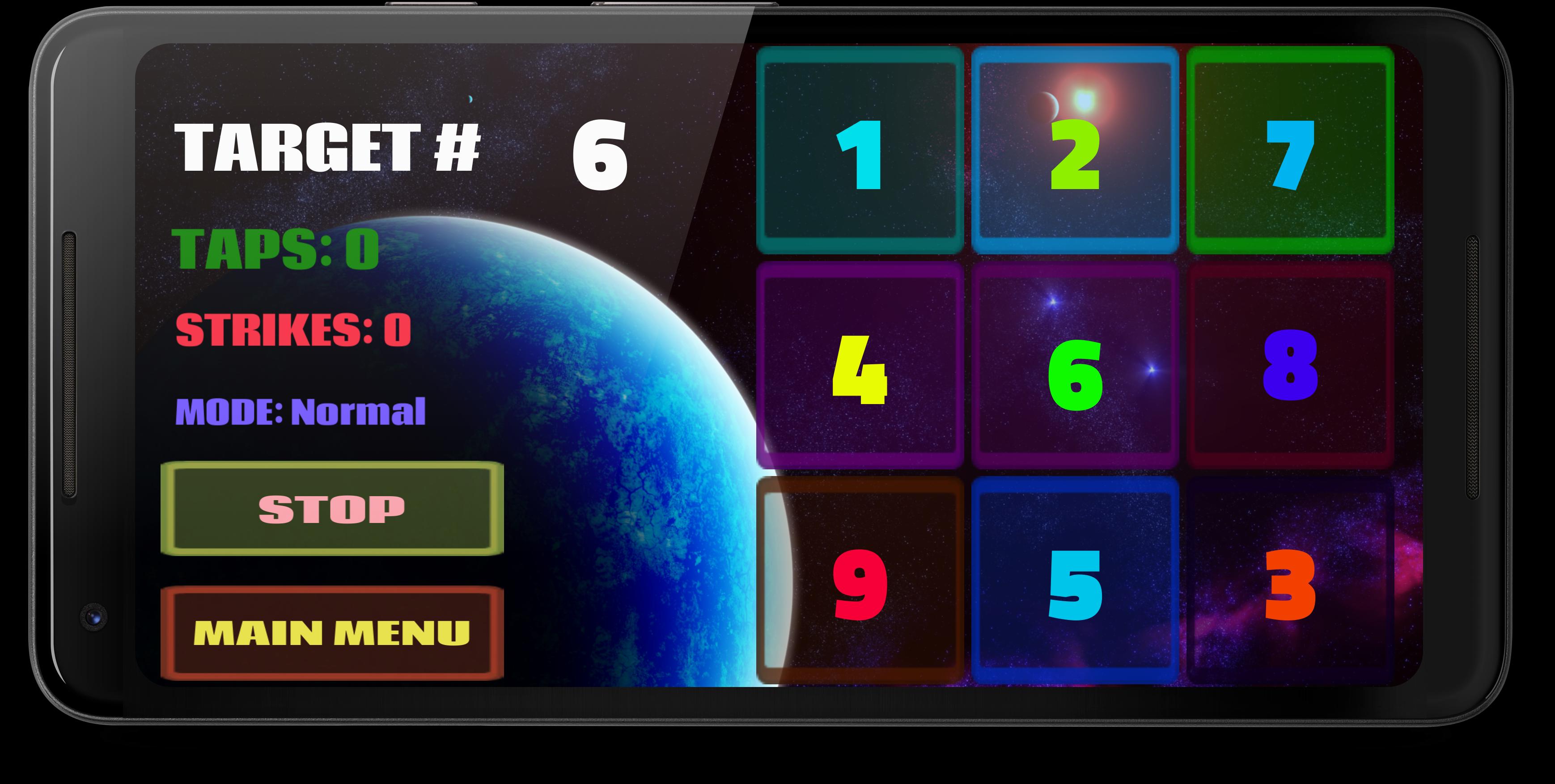 Numbers Tap