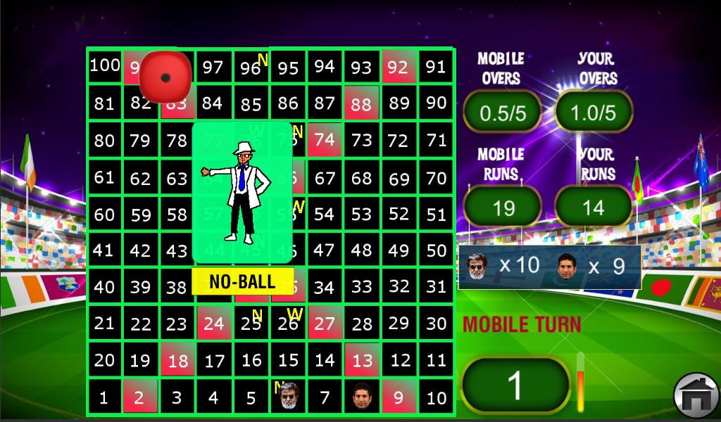 Cricket Dice