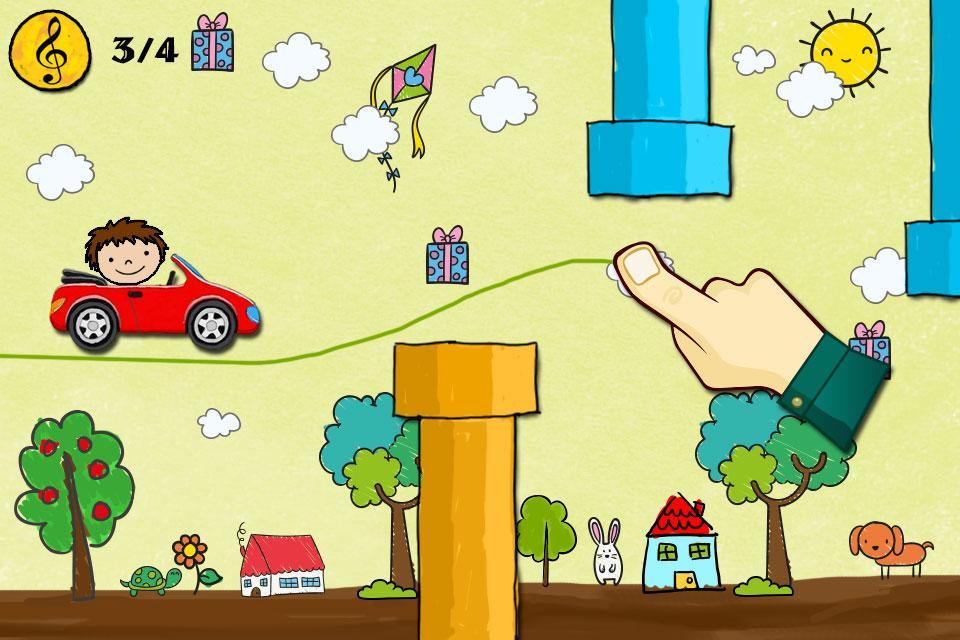 Baby Driving Car