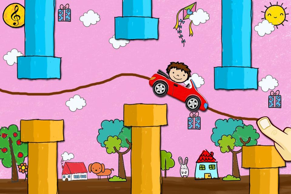 Baby Driving Car