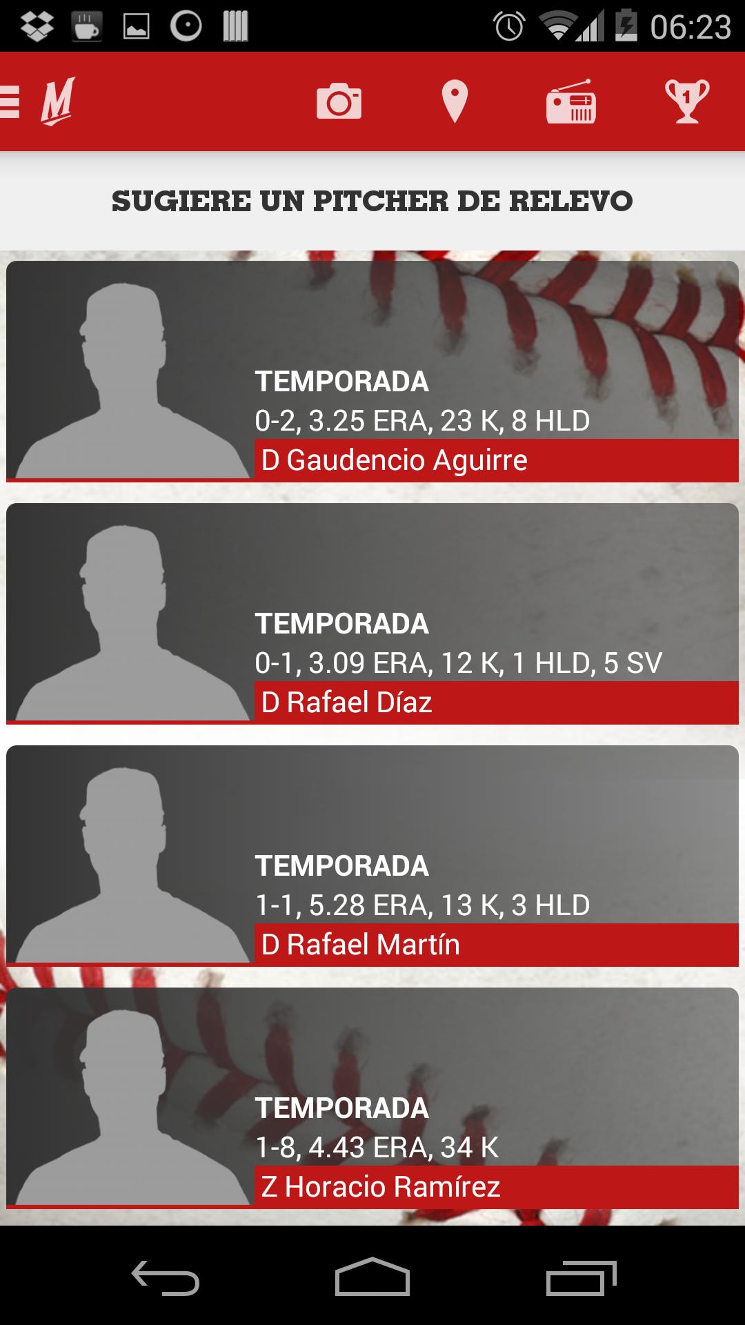 Venados Infield