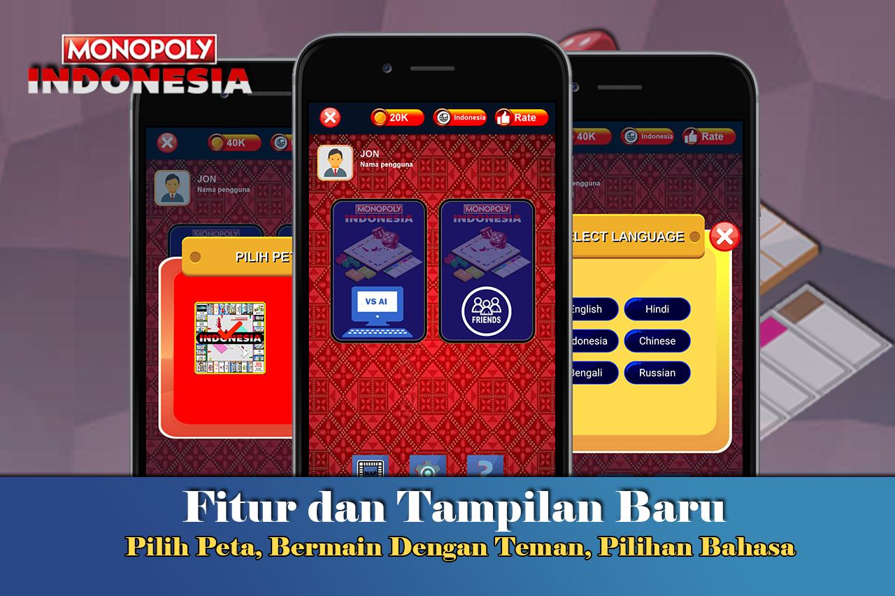 Monopoli Indonesia Offline PRO 2018