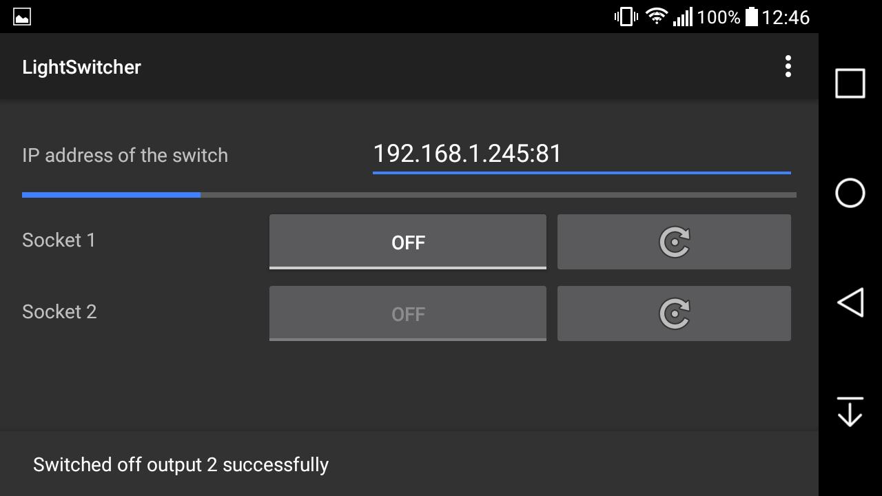 Remote Light Switch