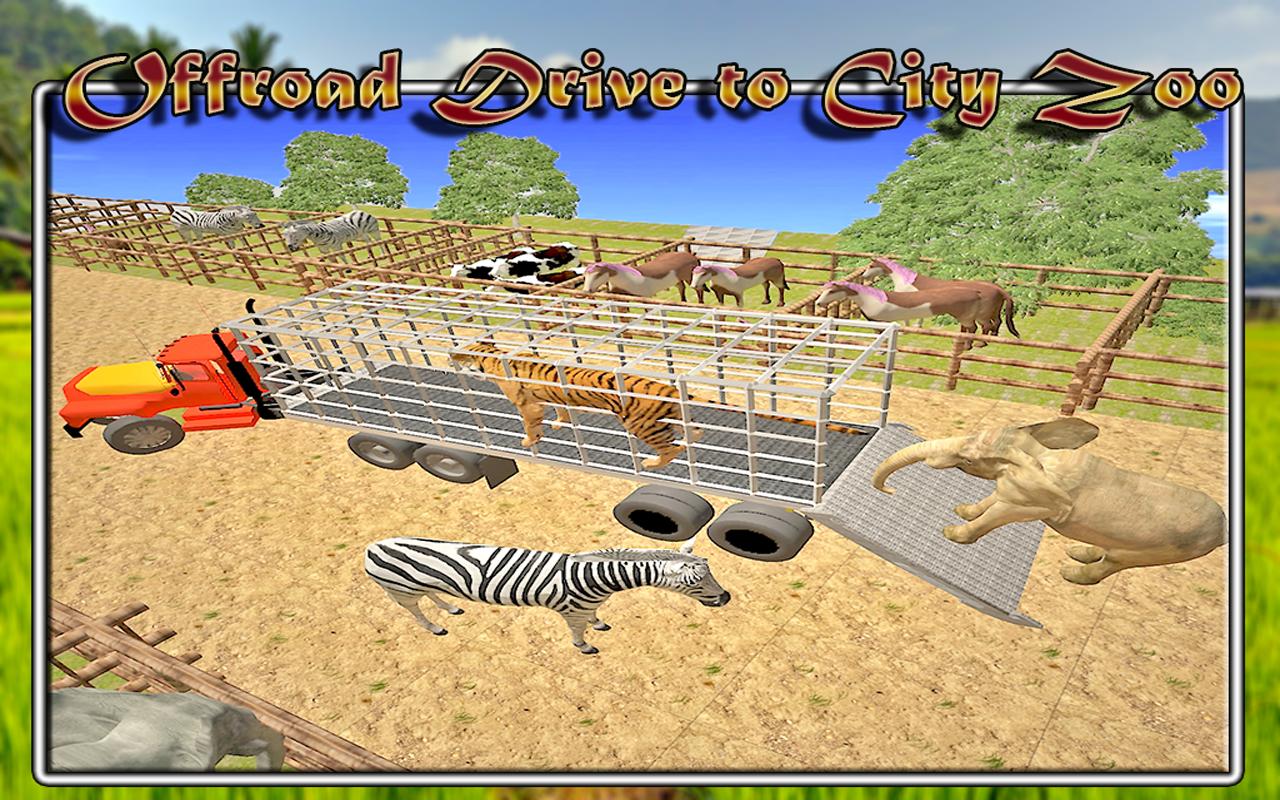 Farm Transport: Zoo Animals